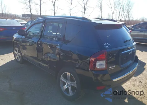 2016 Jeep Compass High Altitude Edition из США, поврежденный, VIN 1C4NJDEB2GD745713